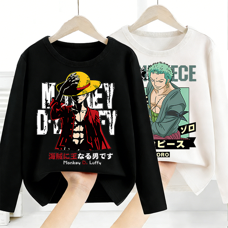 Anime Merchandise Online - One Piece Long Sleeves Anime Printed