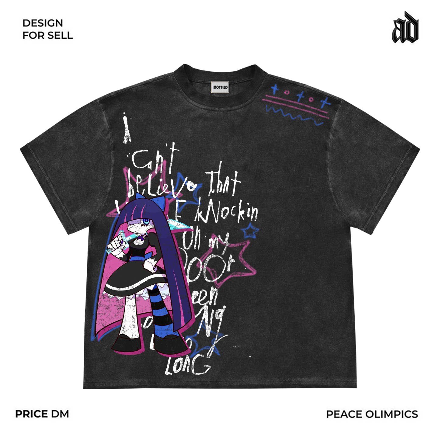 Anime Merchandise Online - New ‌‌Panty & Stocking with Garterbelt
