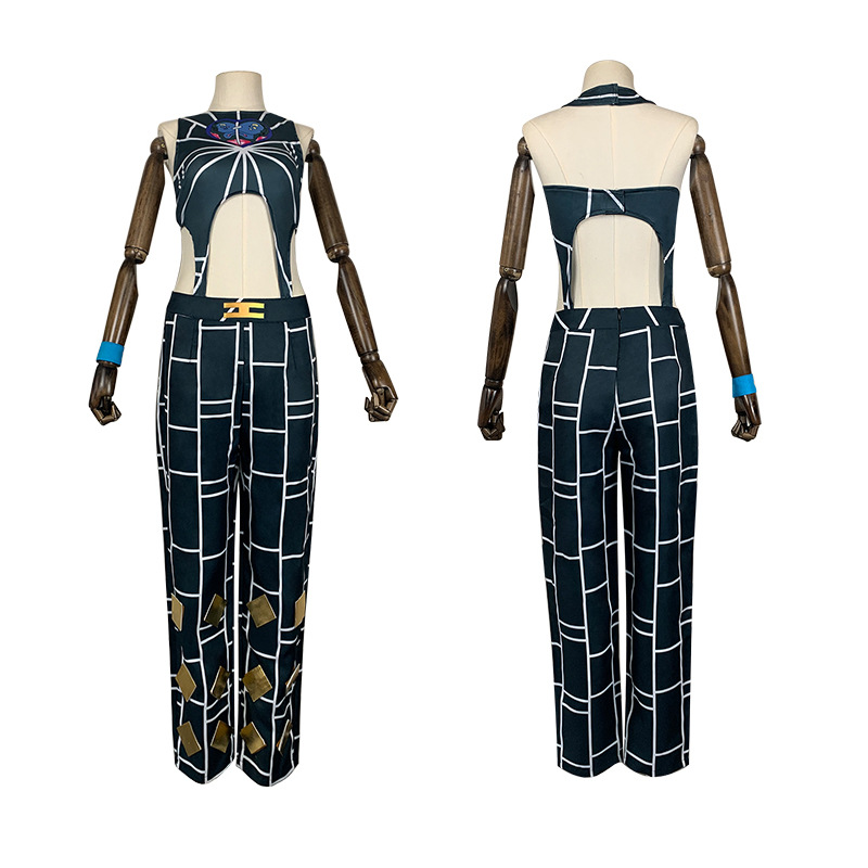 Jjk Anime Merchandise - Anime Jolyne Cujoh Cosplay Costume JoJos