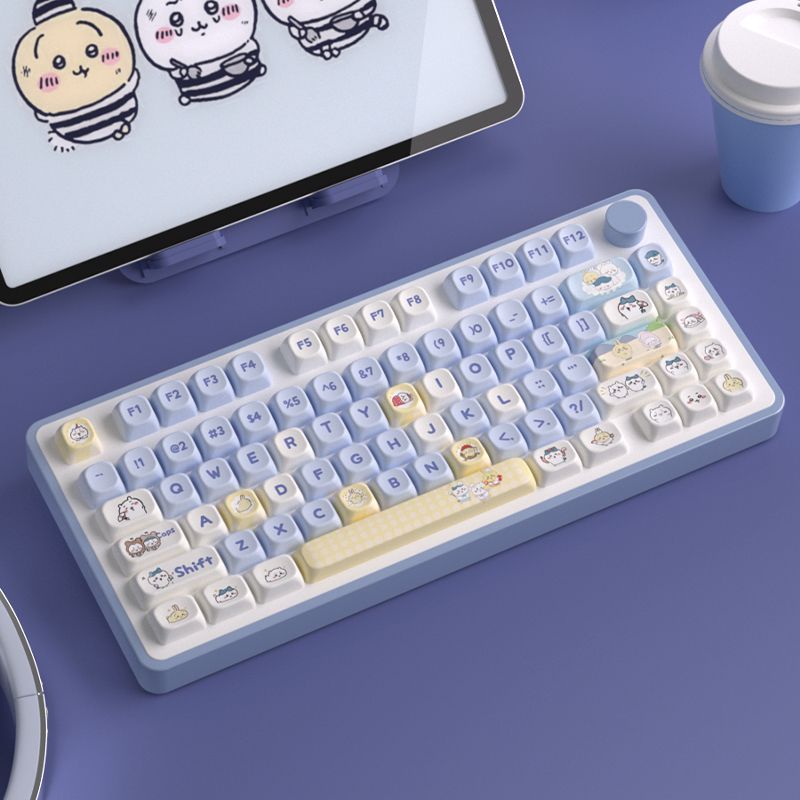 Kawaii Cute Chiikawa Themed MO - Keycap Artisan Anime review and price
