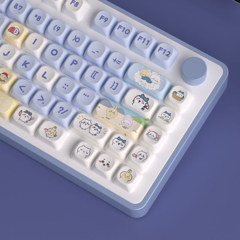 Kawaii Cute Chiikawa Themed MO - Keycap Artisan Anime review and price