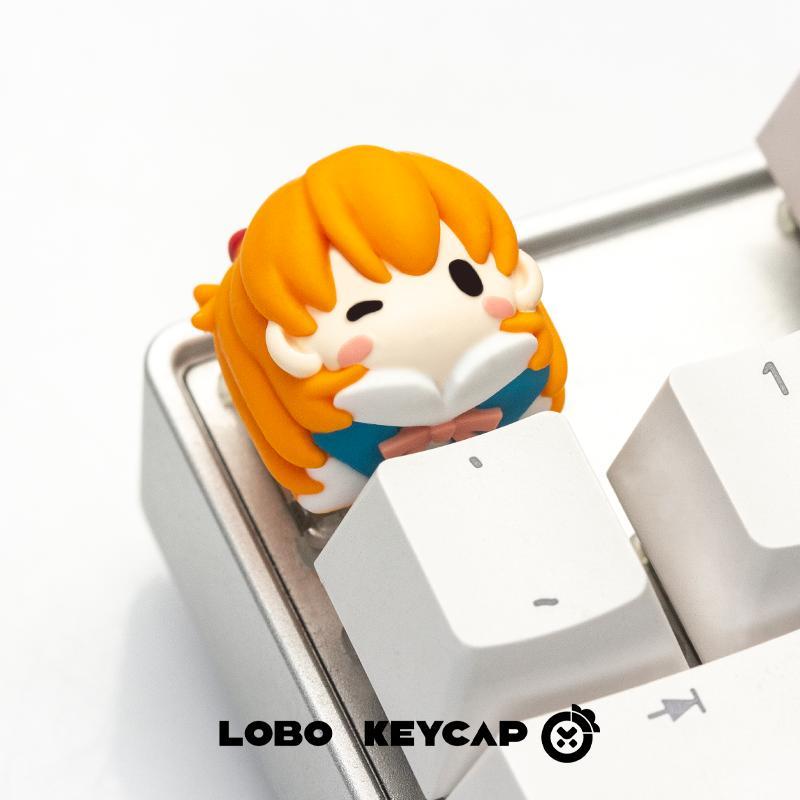 Evangelion Keycap Anime Kawaii - Keycap Artisan Anime review and price