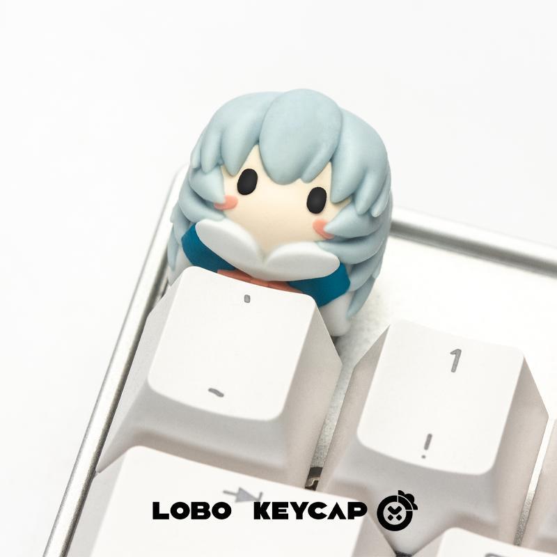 Evangelion Keycap Anime Kawaii - Keycap Artisan Anime review and price