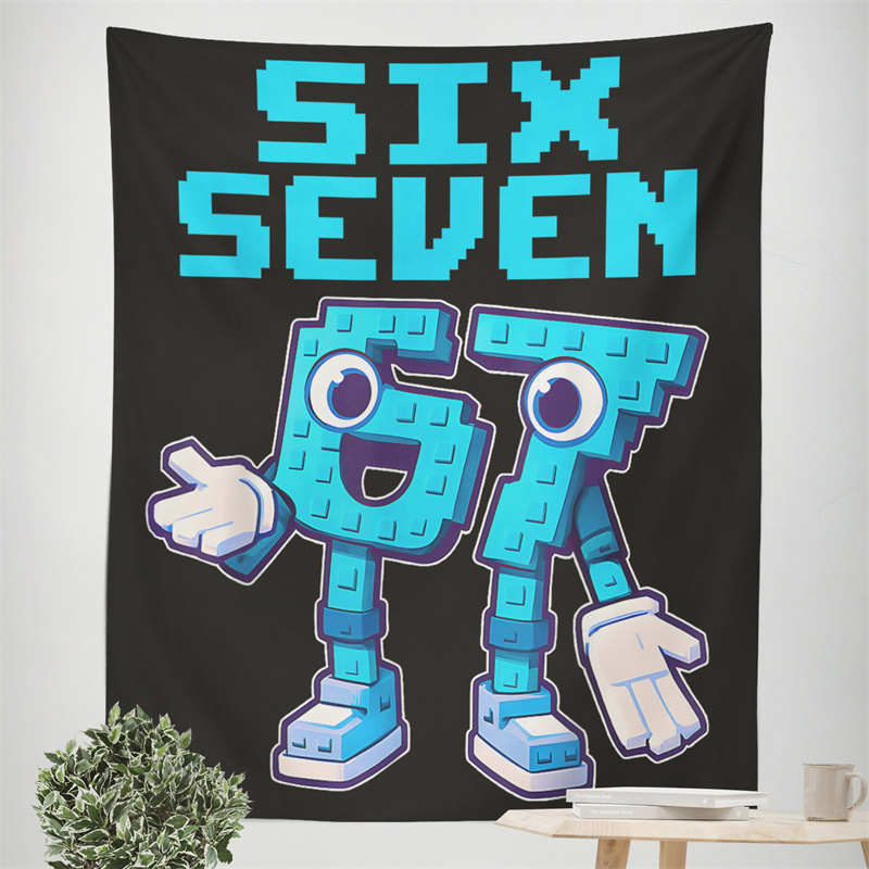 Aertemisi Six Seven Italian Br - Wall Scroll Tapestry review and price