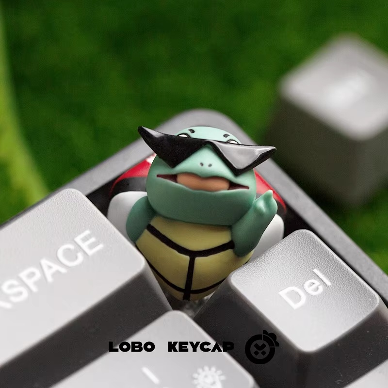 Lobo Keycap Cartoon Character  - Keycap Artisan Anime review and price