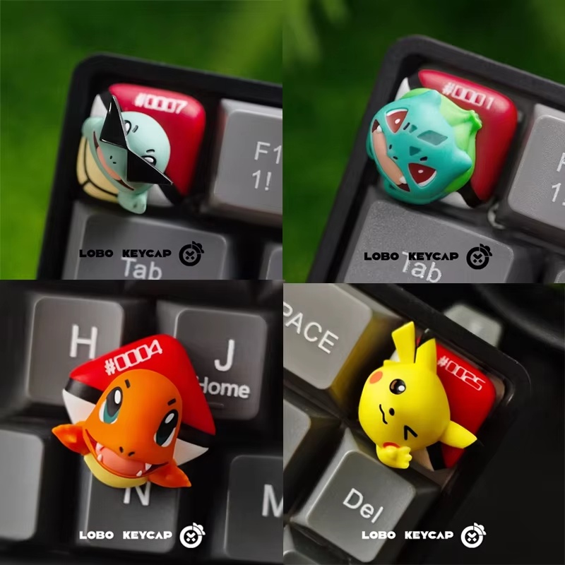 Lobo Keycap Cartoon Character  - Keycap Artisan Anime review and price