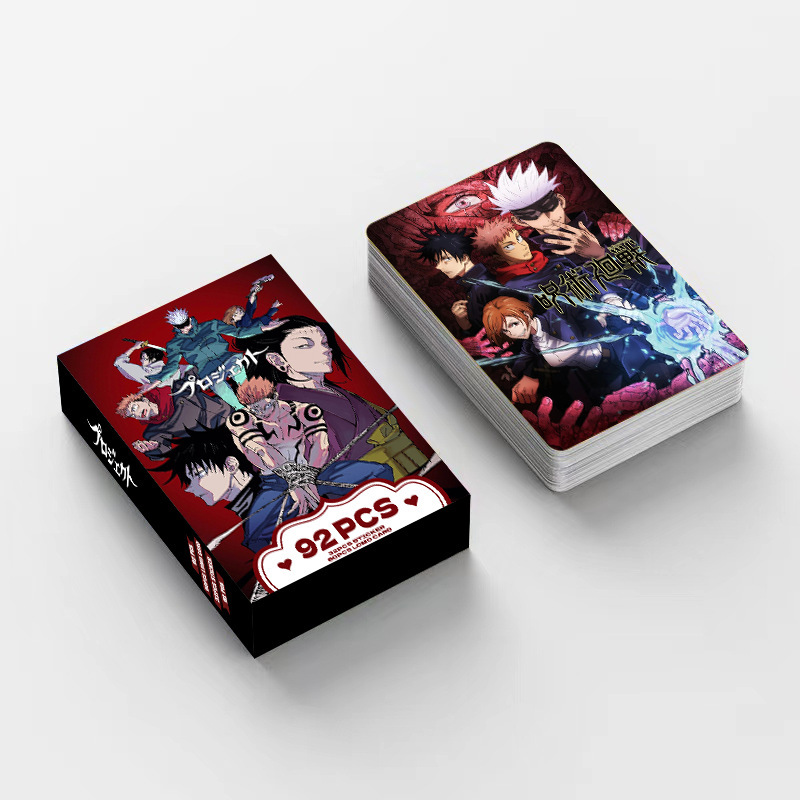 92 Pcs Cards Jujutsu Kaisen Do - Anime Merchandise Box review and price