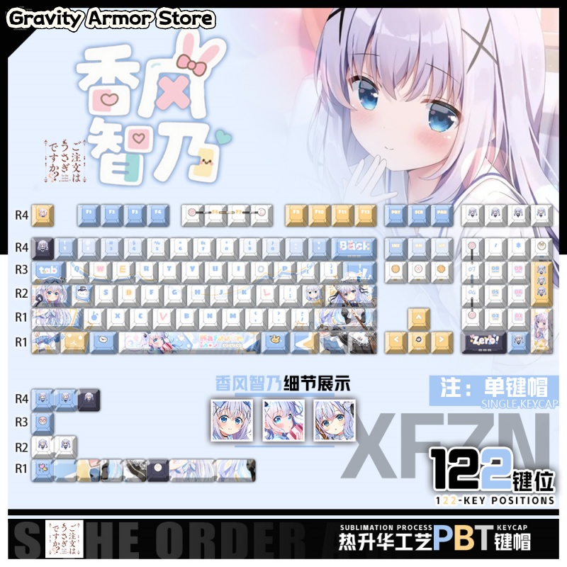 Is The Order A Rabbit? Kafū Ch - Keycap Artisan Anime review and price