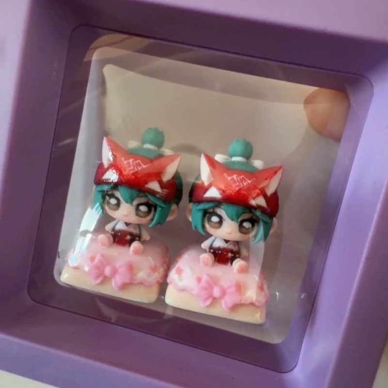 Doujin Merch Cute Cake Kiriko  - Keycap Artisan Anime review and price