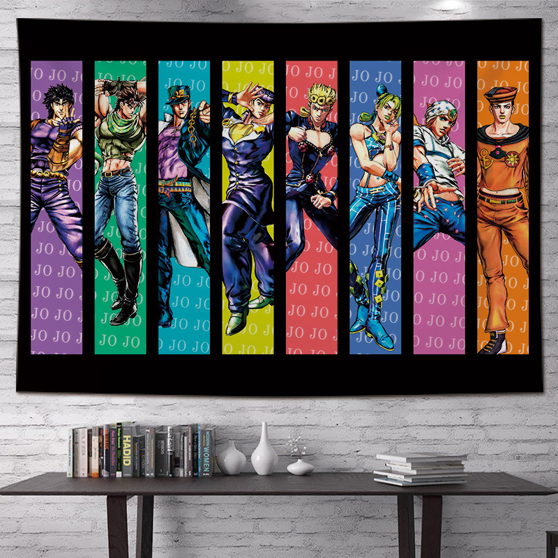 New Anime Jotaro Tapestry Wall - Wall Scroll Tapestry review and price