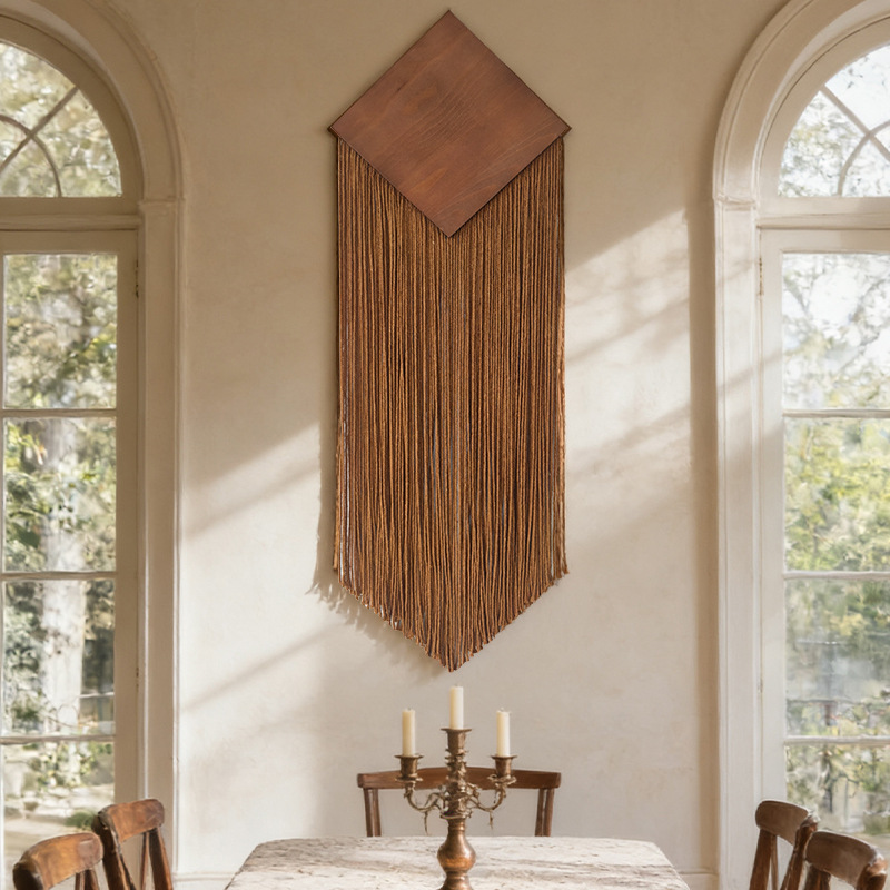 Bohemian Cotton Rope Woven Tap - Wall Scroll Tapestry review and price