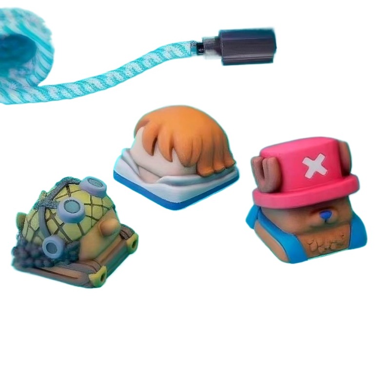 One Piece Chopper Nami anime c - Keycap Artisan Anime review and price