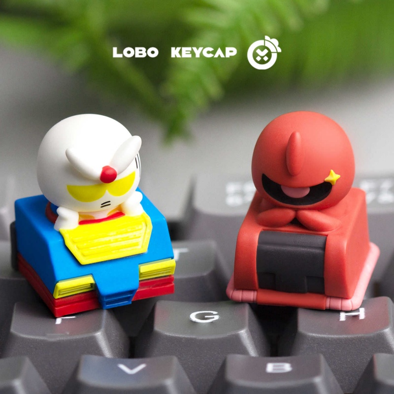 LOBO Chibi Gundam Zaku Artisan - Keycap Artisan Anime review and price
