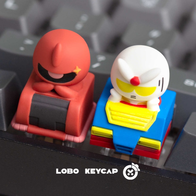 LOBO Chibi Gundam Zaku Artisan - Keycap Artisan Anime review and price