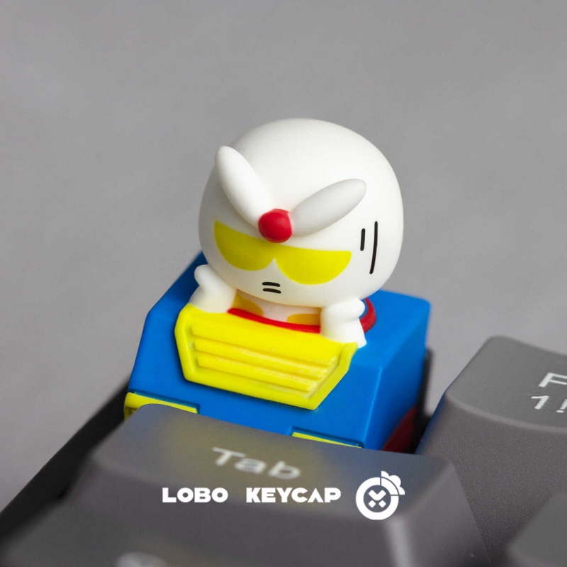 LOBO Chibi Gundam Zaku Artisan - Keycap Artisan Anime review and price